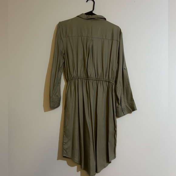 Olive Green Dress Size M - Picture 4 of 4